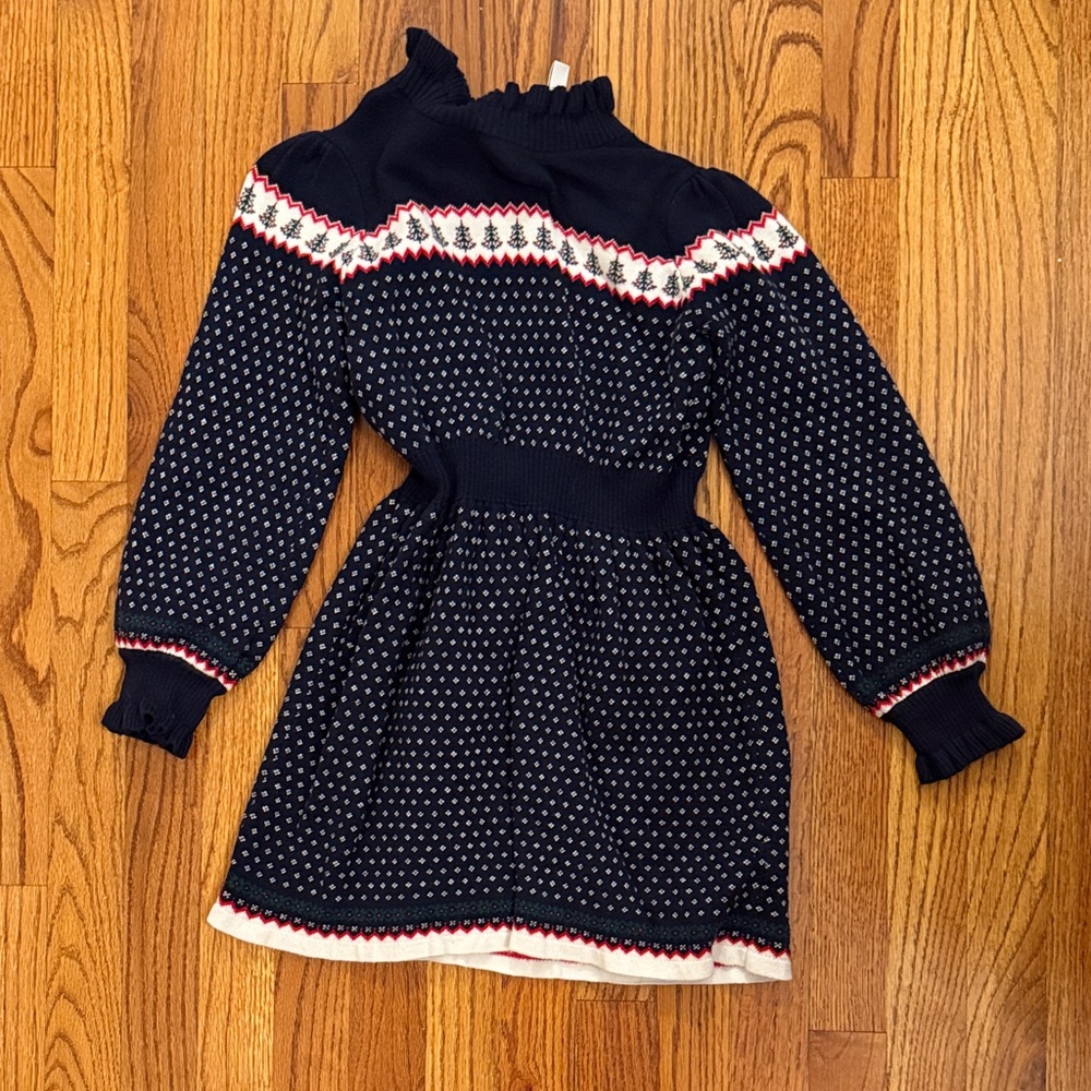 Janie and Jack Sweater Dress Christmas Holiday